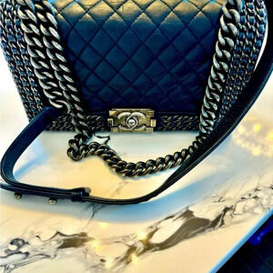 CHANEL rare LeBoy. EUC